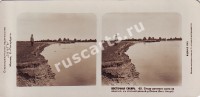 Стадо рогатого скота на водопое в степной долине реки Онон (бассейн Амура)
