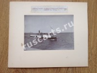 Усть реки Белой. Пароход 
