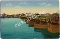 Иркутск. Понтонный мост