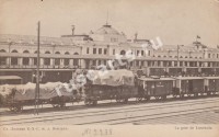 Ст. Лозовая. К.-Х.-С. железная дорога. Вокзал.
