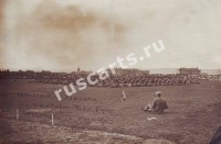 Выполнение чехословацкими легионерами гимнастики с оружием в Иркутске