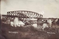 Разрушенный мост на реке Китой