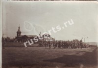 Парад в Иркутске. Военный городок